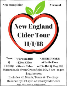 New England Cider Tour