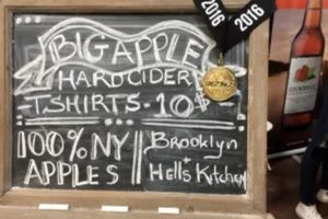 Cider Chat Ep 35 Big Apple Hard Cider booth at Pour the Core - NY