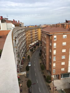 My rooftop view overlooking Asturias where I produced this episode. :)