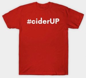 ciderUP - cider chat swag t-shirt