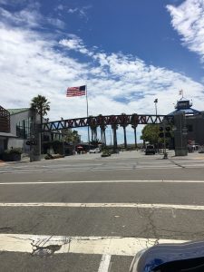 Jack London Square archway