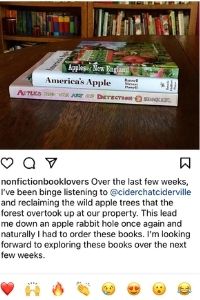 ep 273 nonfictionbooklovers tags Cider Chat