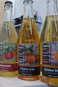 Cider Chat Episode 496 Feature Liberty Ciderworks bottles