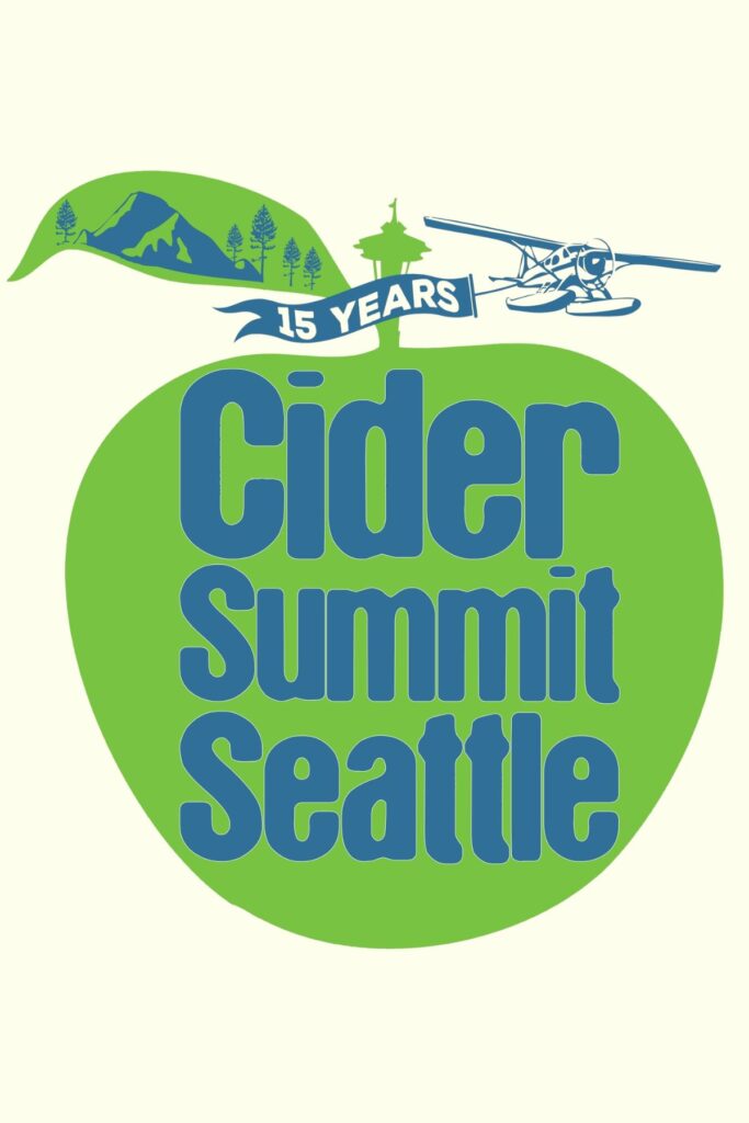 Cider Summit Seattle 15th anniversary logo