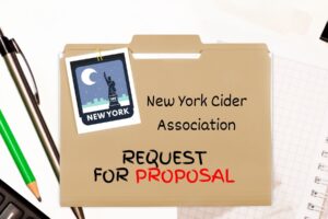 New York Cider Association Request for Proposal (RFP) for the NY State of Cider marketing initiative.